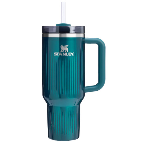 ماگ دسته دار استنلی اورجینال مدل Quencher® H2.0 Fluted Tumbler گنجایش 1.18 لیتر ضمانت اصالت و سلامت فیزیکی کالا