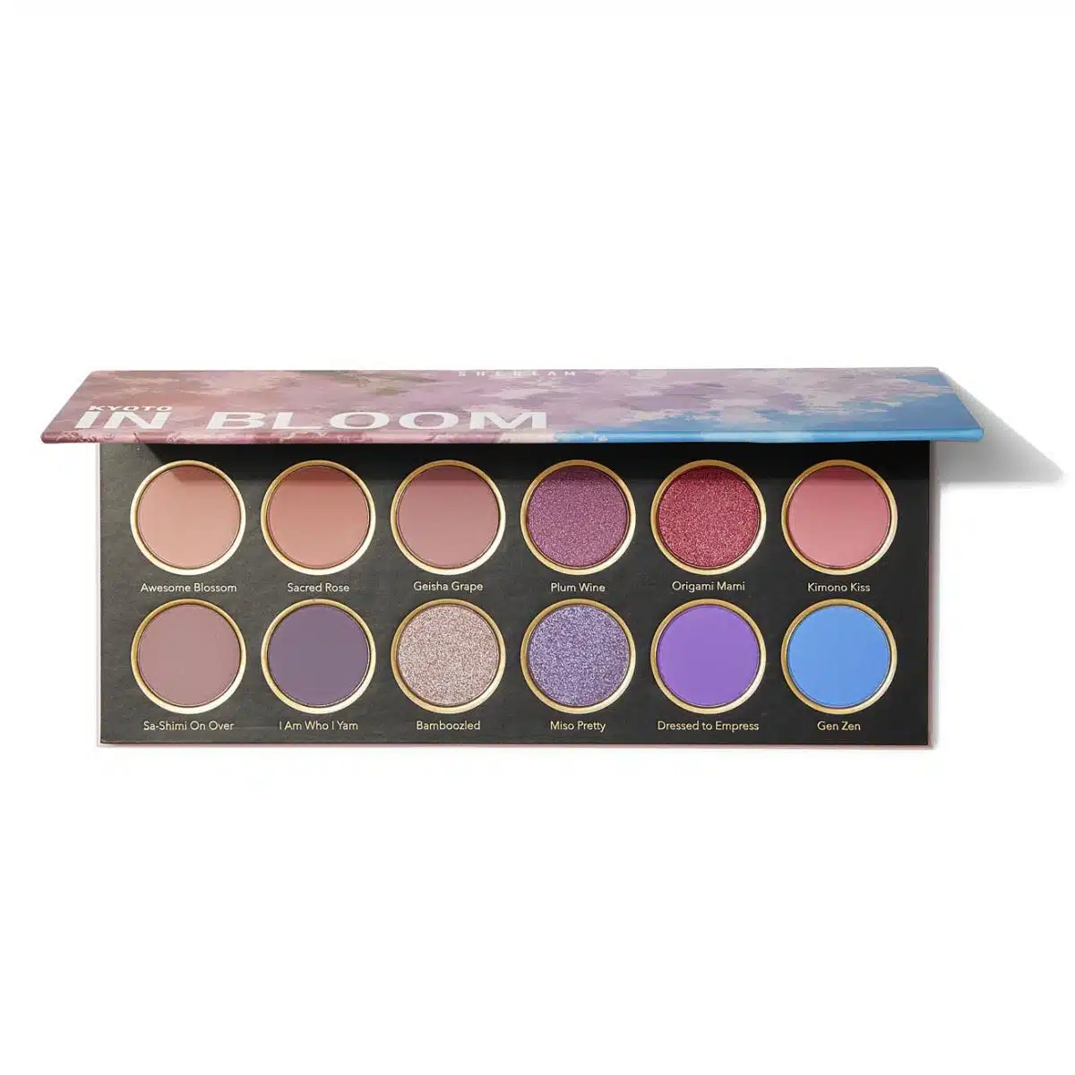 پالت سایه خاص شیگلم ١٢رنگ کیوتو (KYOTO IN BLOOM Shigilam shadow palette model KYOTO IN BLOOM)