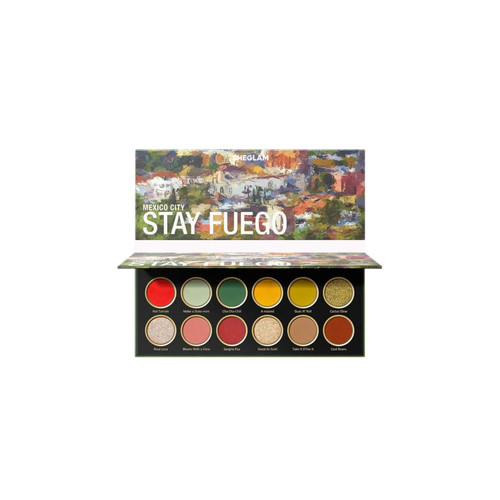 پالت سایه مکزیکو شیگلم (Stay Fuego, Mexico Palette sheglam)
