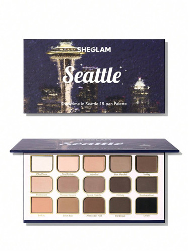 پالت سایه نمایش در سیاتل شیگلم (Sheglam Showtime In Seattle 15-Pan Palette)