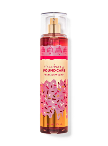 بادی میست Bath & Body Works مدل Strawberry Pound Cake