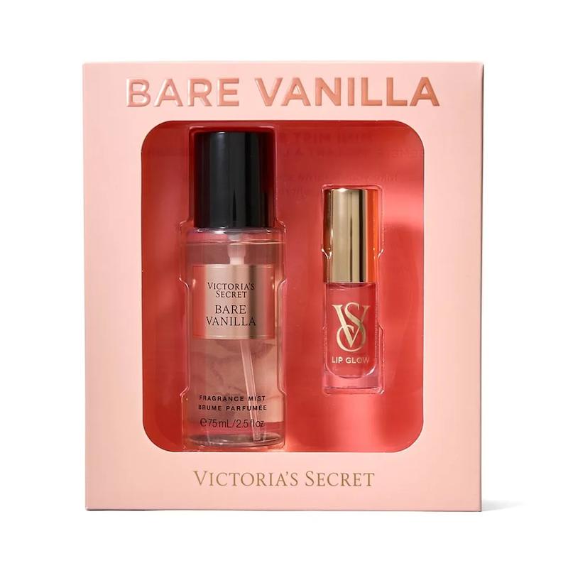 گیفت ست لیپ‌گلاس و بادی‌میست bare vanilla