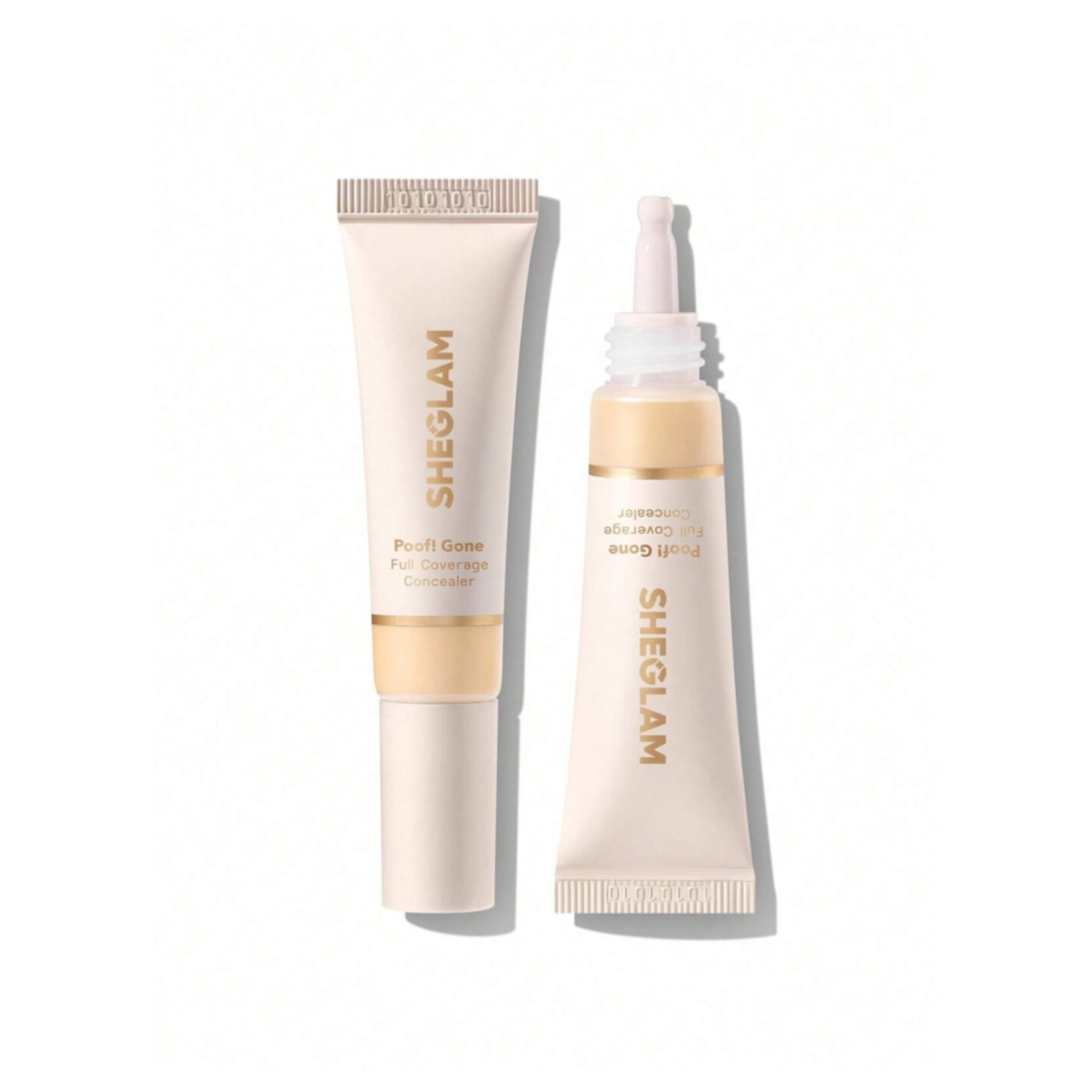 کانسیلر تیوپی مدل فول کاور شیگلم (Poof! Gone full coverage concealer sheglam)