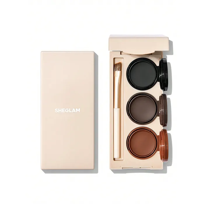 خط چشم و خط ابرو ژله ای سه رنگ شیگلم (Streamline Brow & Eyeliner Gel)