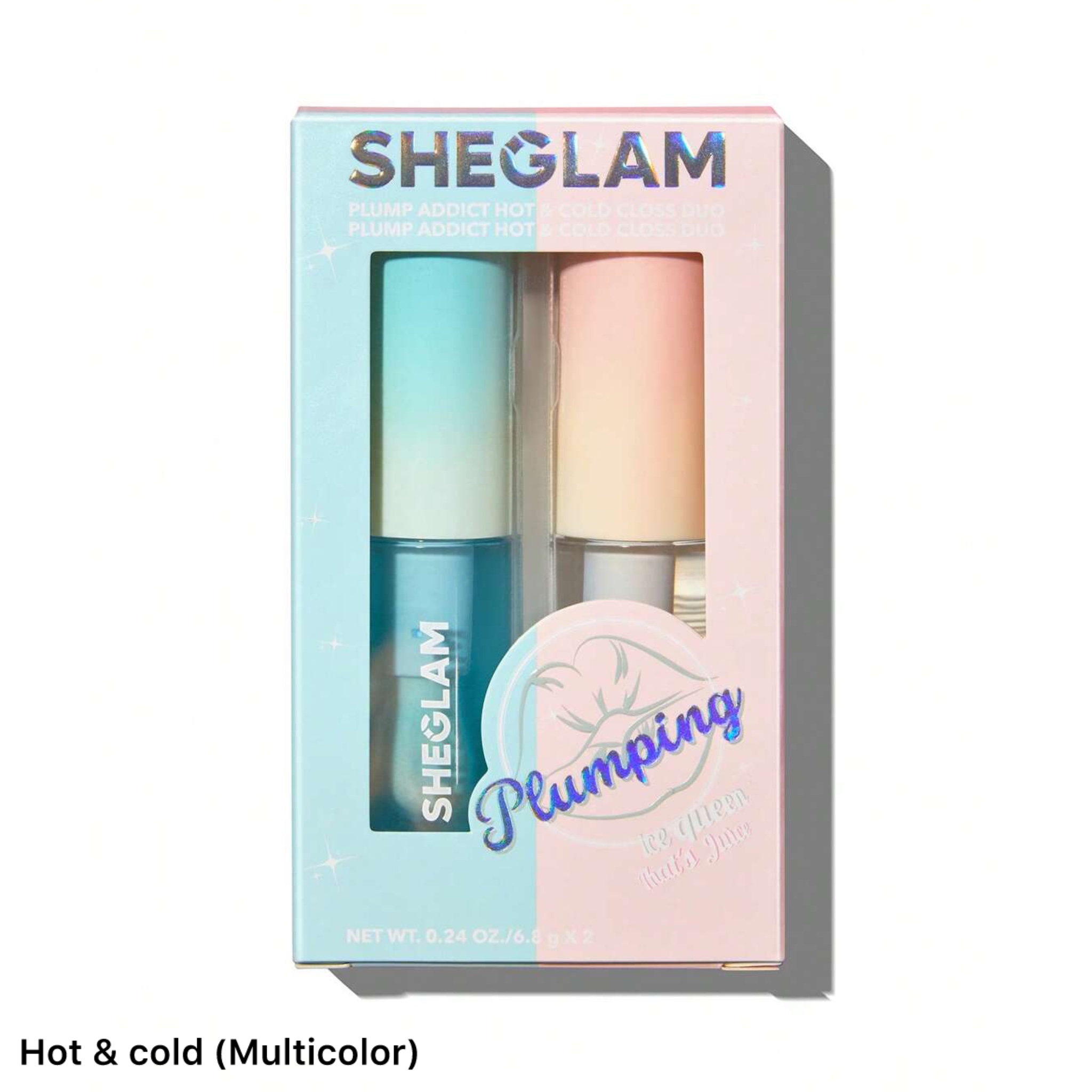 لیپ گلاس حجم دهنده لب شیگلم ( Plumping Lip Gloss sheglam )