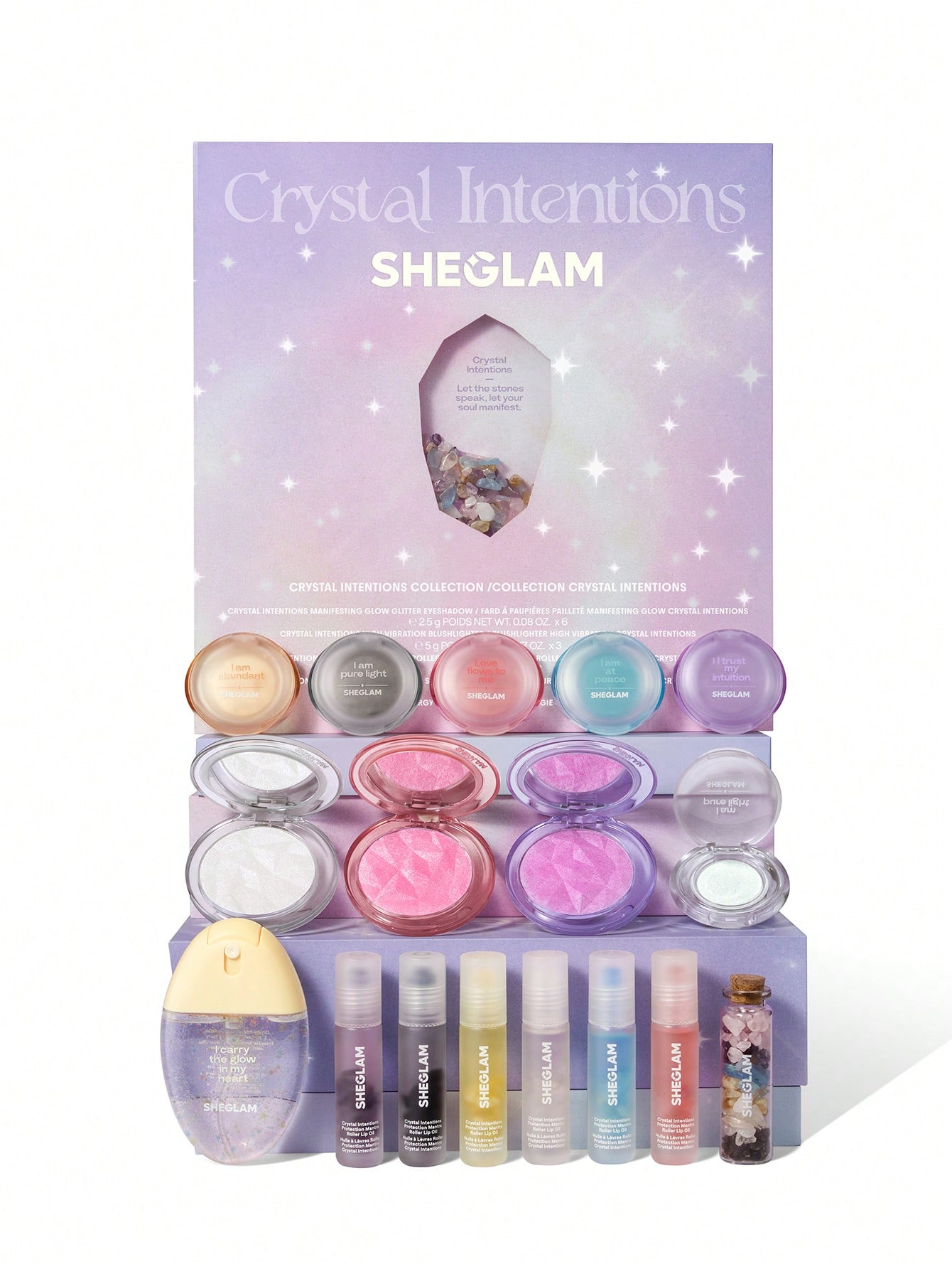 ست هدیه آرایشی Crystal Intentions Collection شیگلم