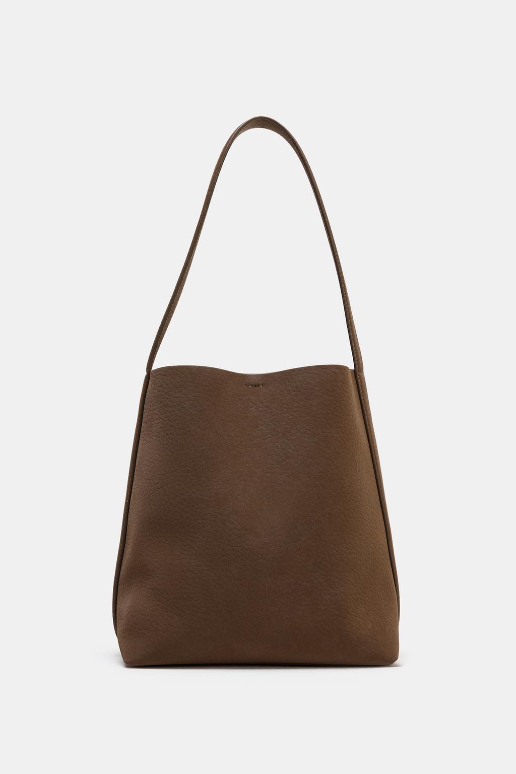 کیف زنانه زارا اورجینال BUCKET SHOULDER BAG