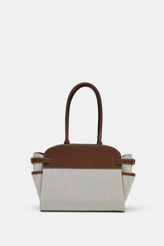 کیف زنانه زارا اورجینال CITY BAG WITH BUCKLES