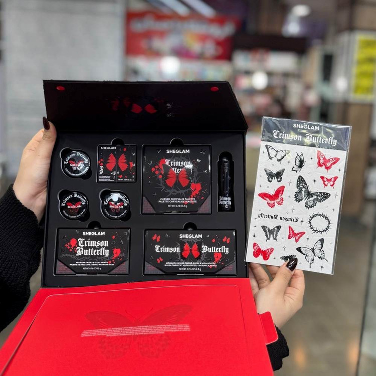 ست آرایشی Crimson Butterfly Full Collection Set کریمسون باترفلای فول کالکشن ست با ضمانت اصالت و سلامت کالا