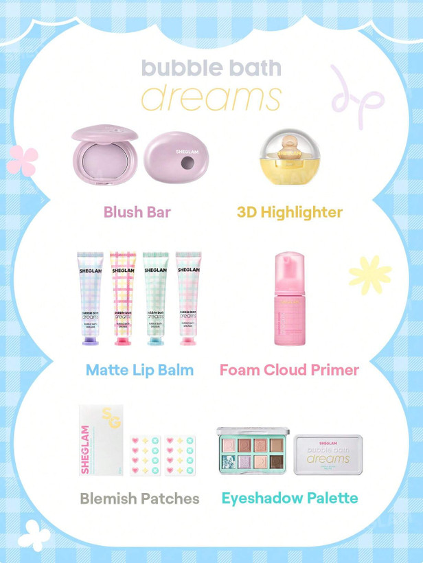 پک Bubble Bath Dreams Full Collection Set بابل بث دریمز فول کالکشن ست با ضمانت اصالت و سلامت کالا