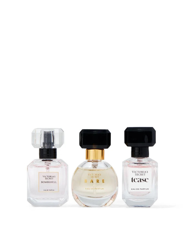 گیفت v i c t o r i a ’ s S e c r e t مدل Deluxe mini Fragrance Trio